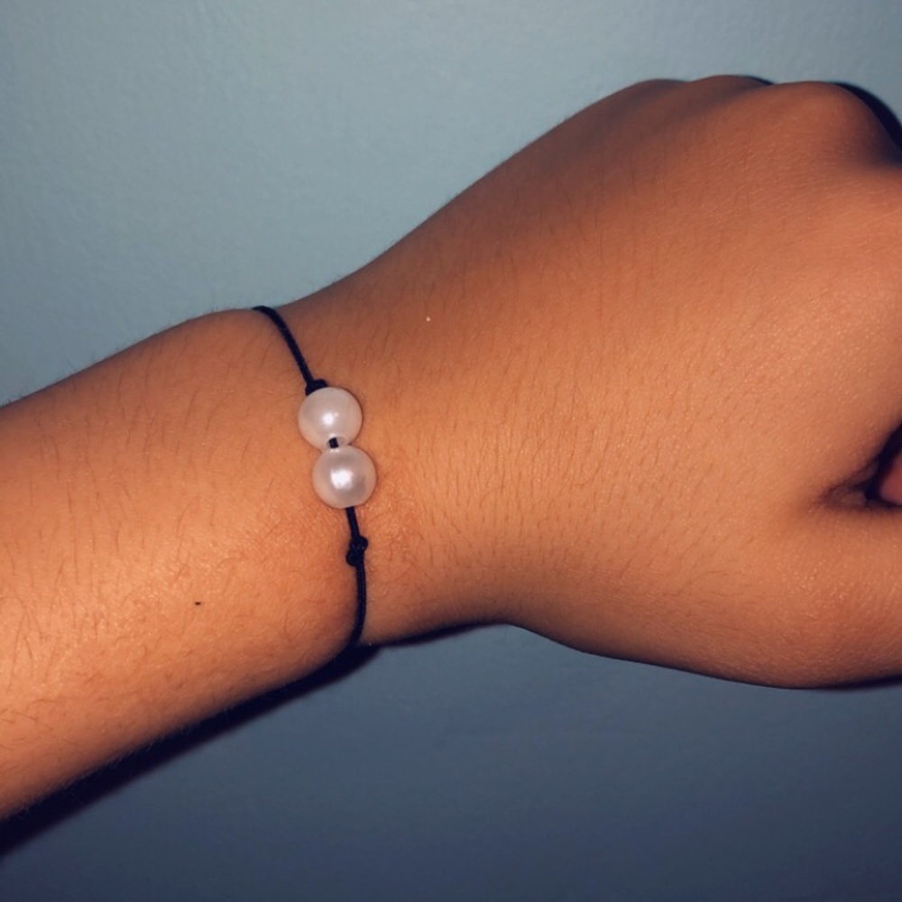 Two pearl bracelet